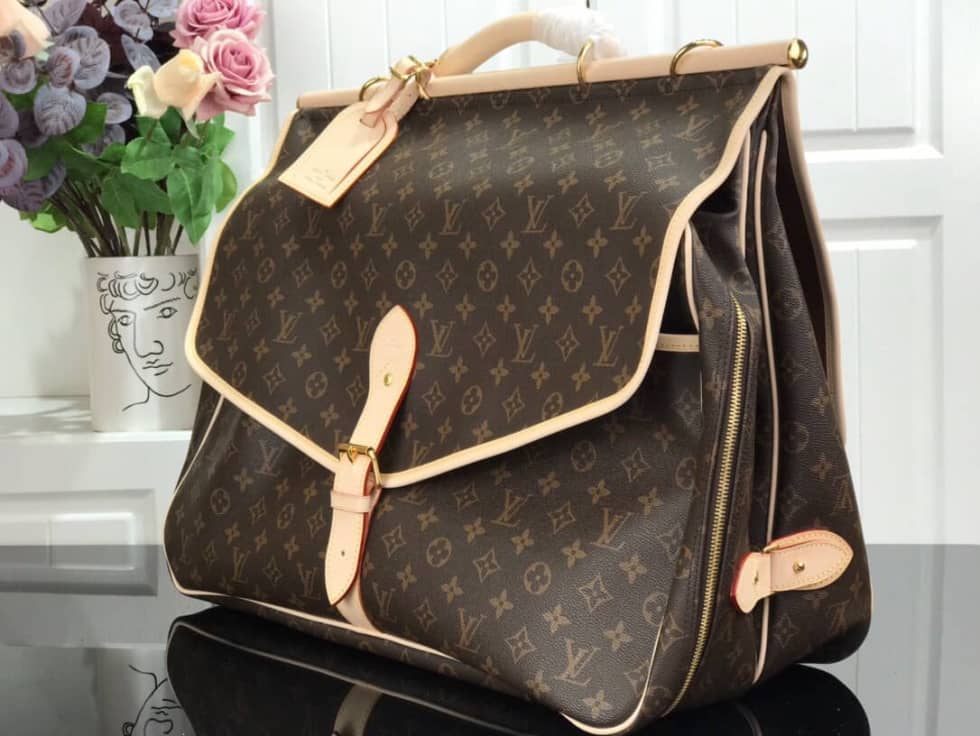 Louis Vuitton Monogram Canvas Hunting Bag Brown M41140 Replica - DEEPREPS