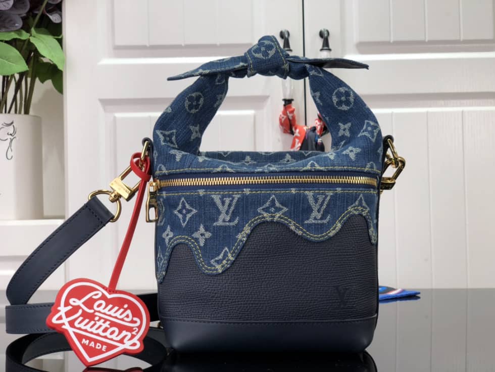 Louis Vuitton Monogram Denim Japanese Cruiser M45970 Replica Hobo - DEEPREPS
