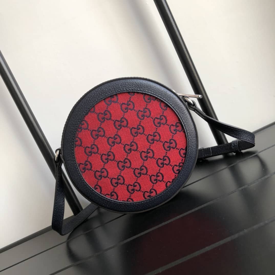 Gucci Single Shoulder Bag Round Cake Bag Replica Red 658825 - DEEPREPS