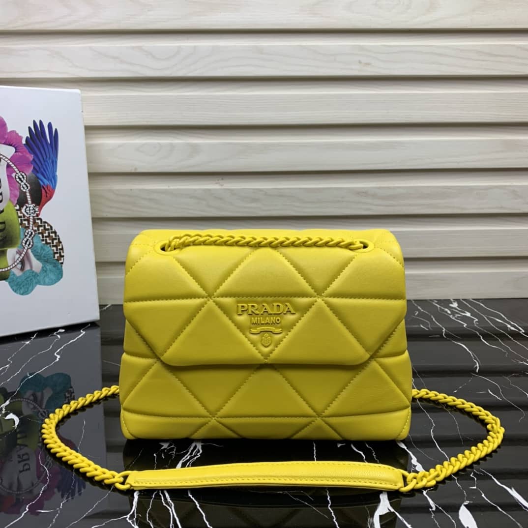 Replica Pradas Small Nappa Leather Spectrum Bag - DEEPREPS