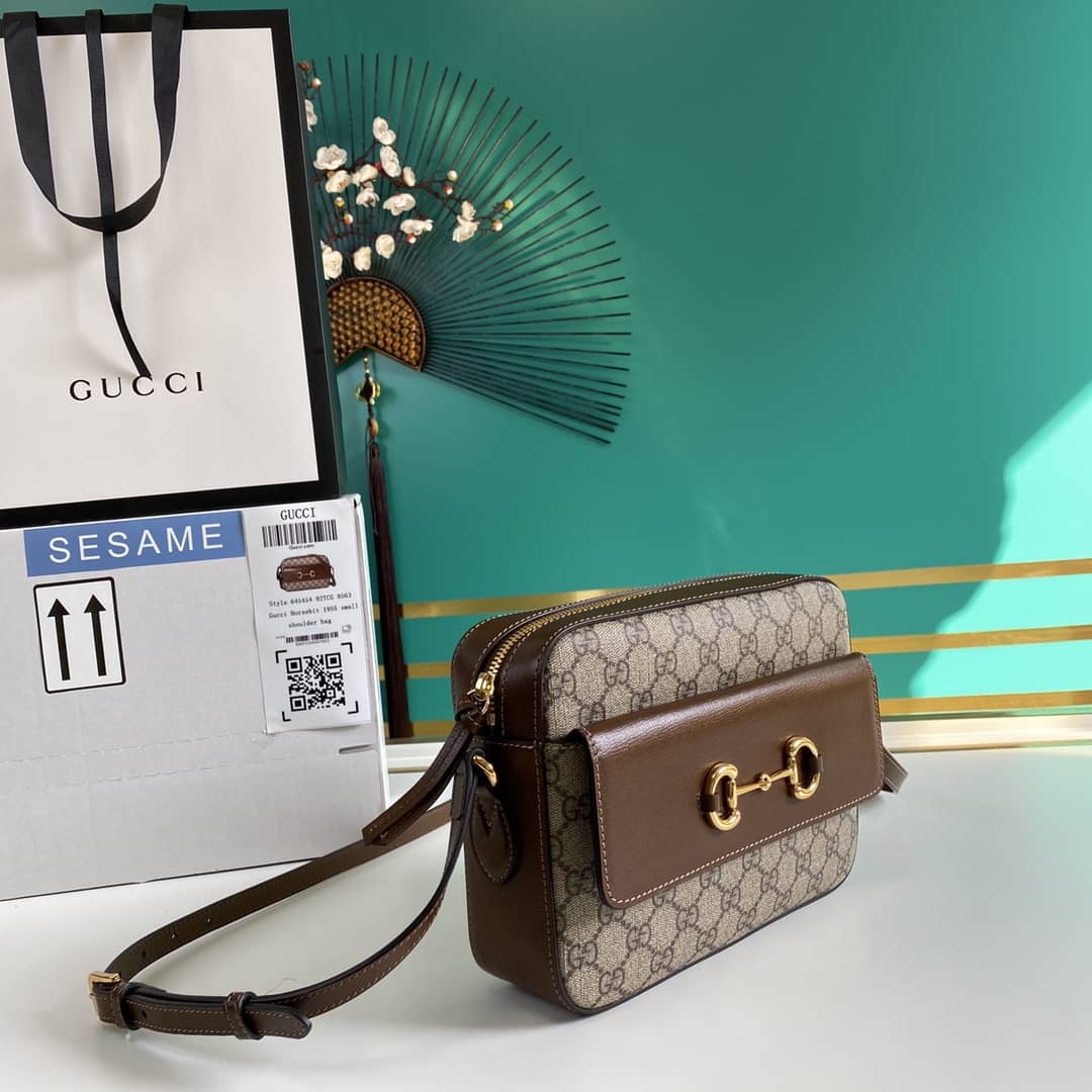 Gucci 1955 Horsebit Small Shoulder Bag Replica 645454 - DEEPREPS