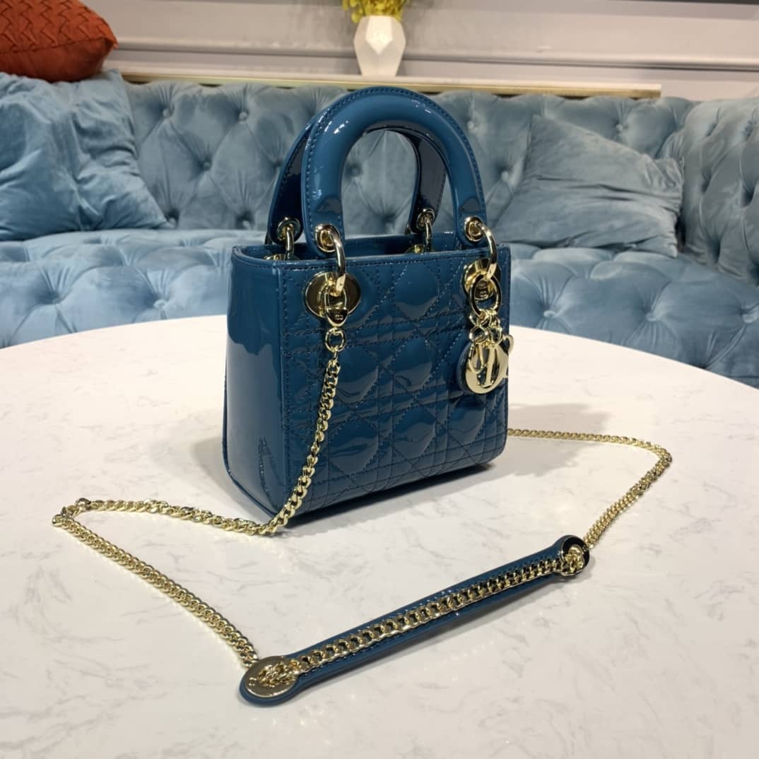 Christian Dior Lady Dior 17CM Replica Bag - DEEPREPS