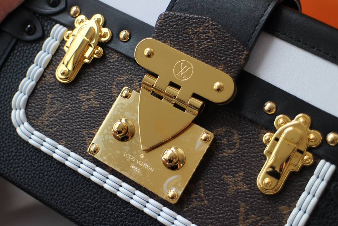 Louis Vuitton Monogram Canvas Petite Malle Replica Handbag M55436 - DEEPREPS