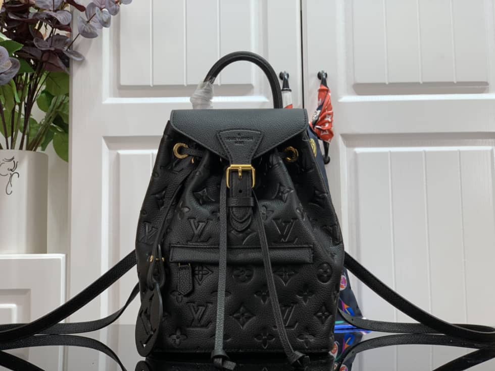 Louis Vuitton Empreinte Montsouris Black M45639 Replica Backpack - DEEPREPS