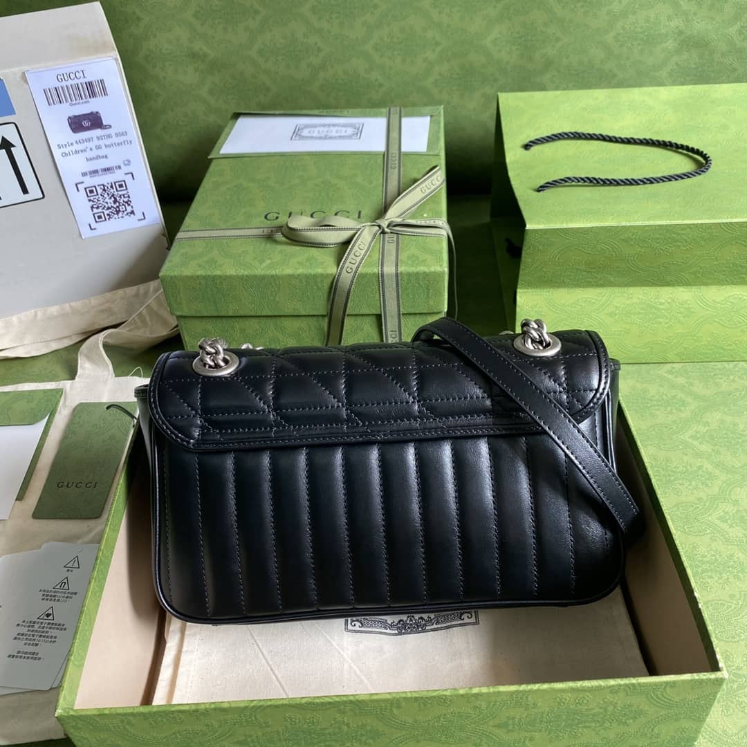 Gucci Marmont GG Small matelassé Shoulder Bag Replica 443497 - DEEPREPS