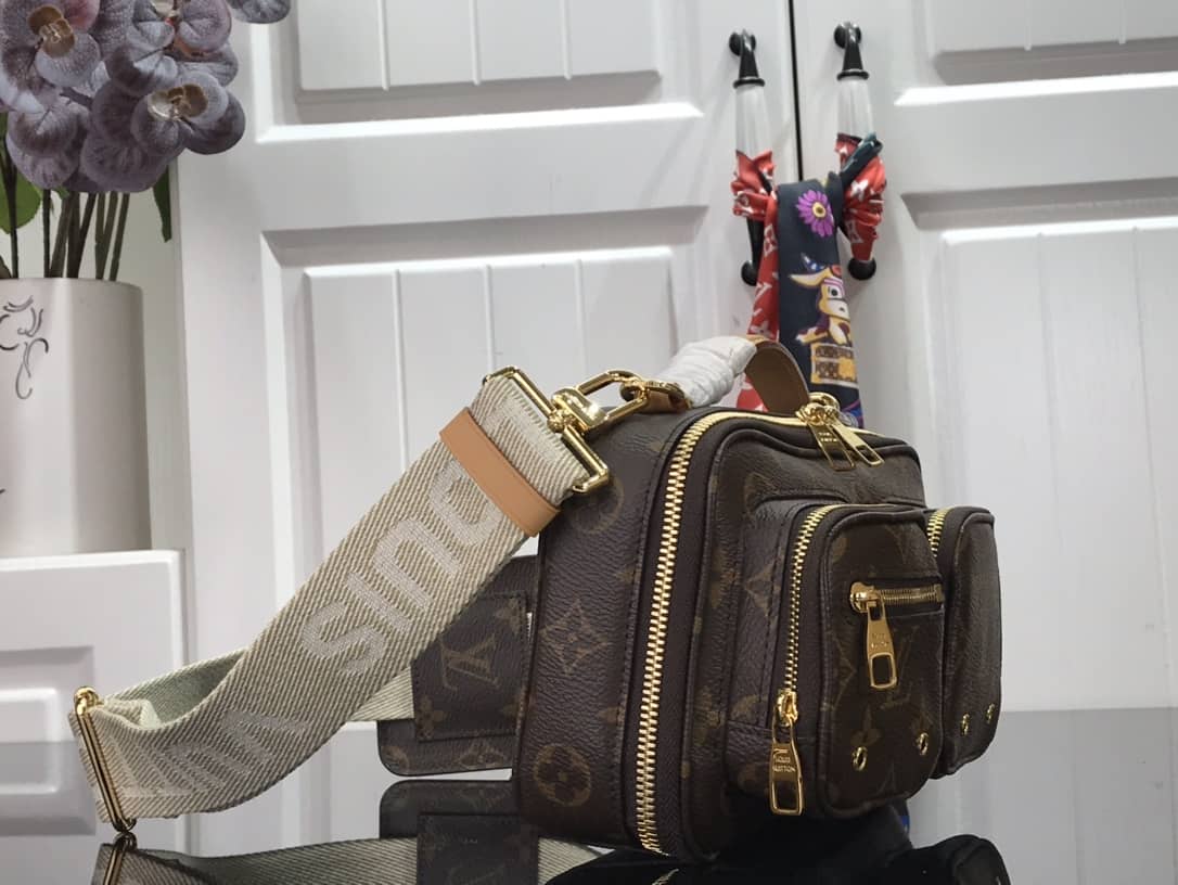 Louis Vuitton Monogram Geronimos Utility Crossbody Bag Replica M45672 - DEEPREPS