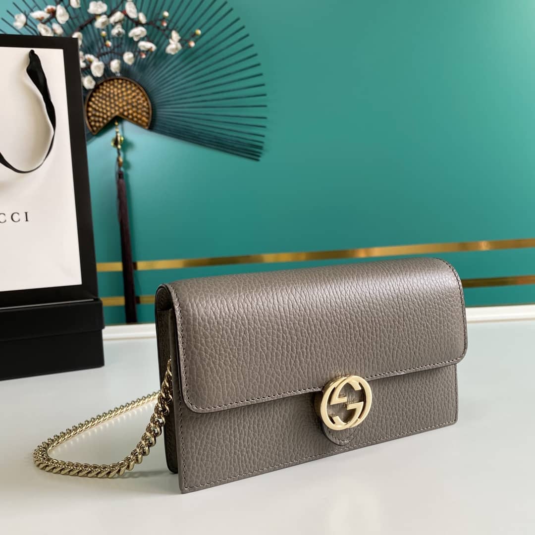 Gucci Interlocking Crossbody Bag Chain Wallet Replica 510314 - DEEPREPS
