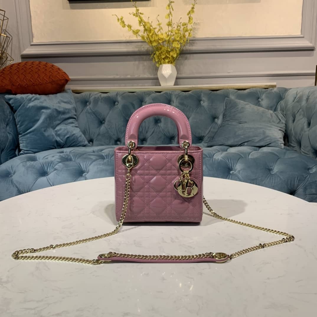 Christian Dior Lady Dior 17CM Replica Bag - DEEPREPS