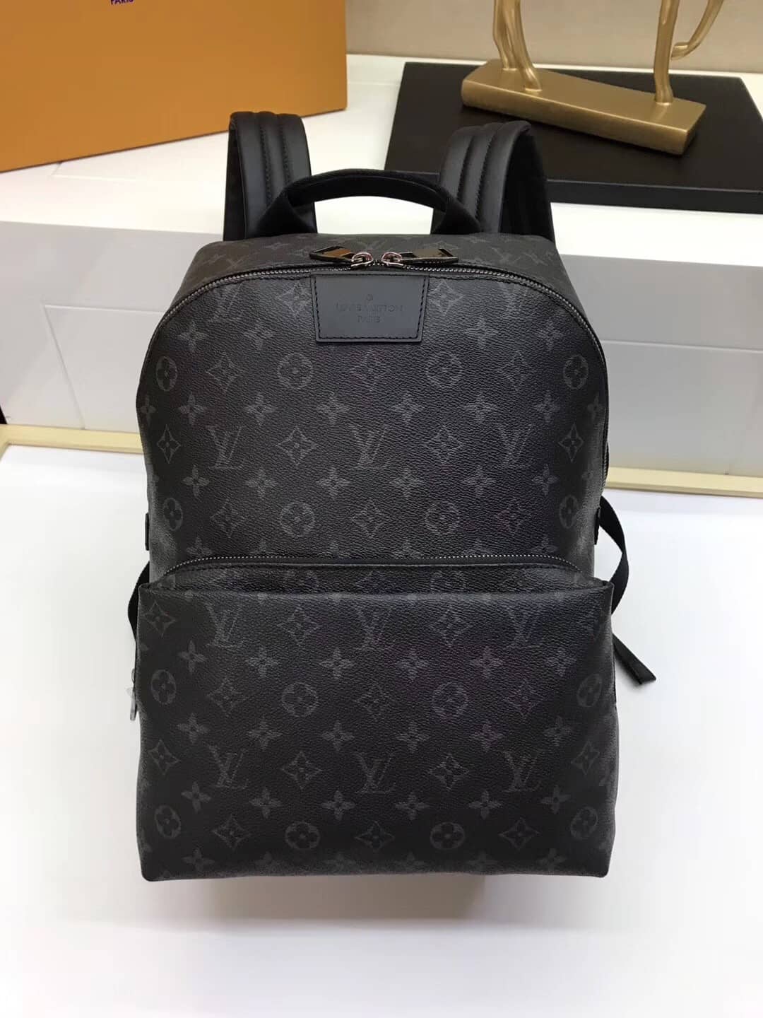 Louis Vuitton Discovery PM Monogram Eclipse Canvas Replica Backpack M43186 - DEEPREPS