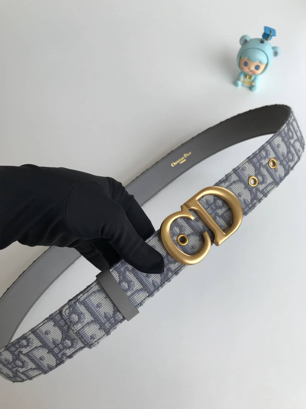 Knockoff Dior Logo Belt 35mm - DEEPREPS