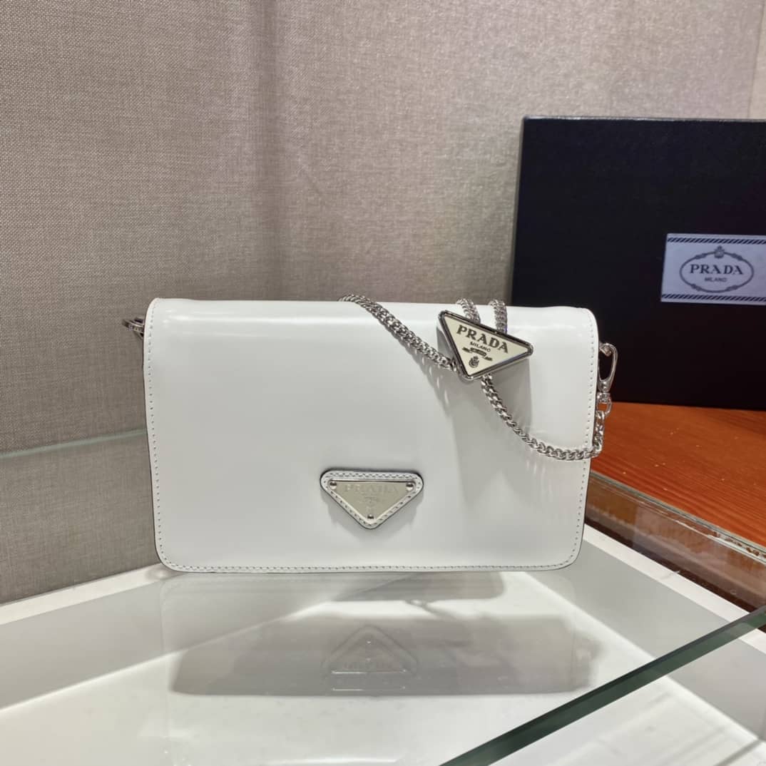 Prada Replica Leather Shoulder Bag - DEEPREPS