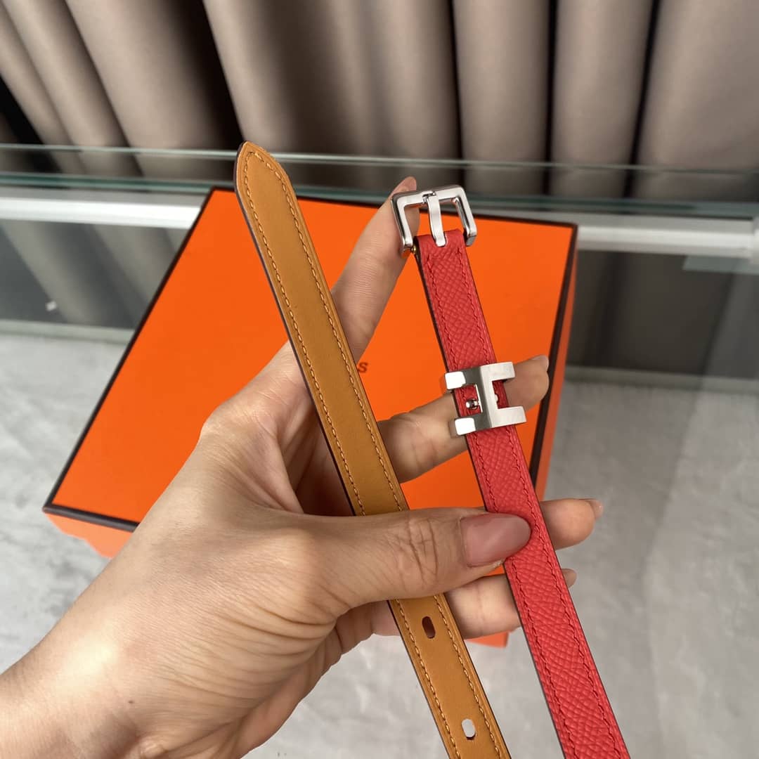 Wholesale Hermes Logo Belt 15mm For Lady - DEEPREPS