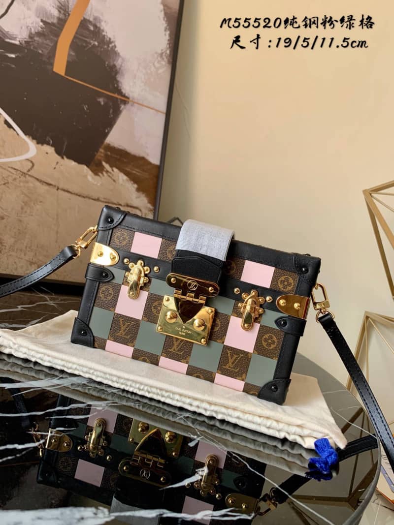 Louis Vuitton Peptite Malle 2 Tone Replica Trunk M55520 - DEEPREPS