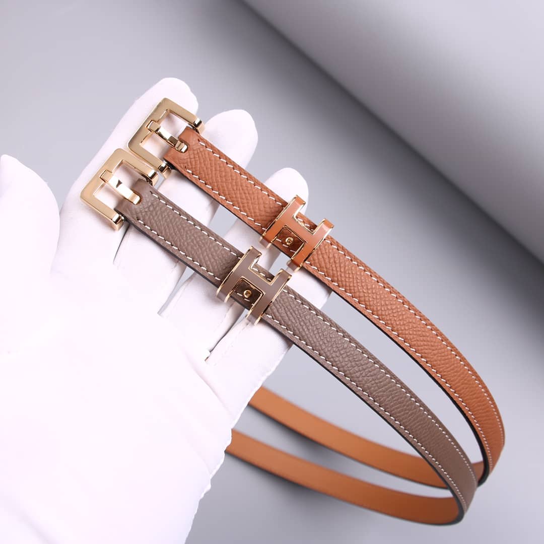 Fake Hermes Logo Belt 15mm For Lady - DEEPREPS