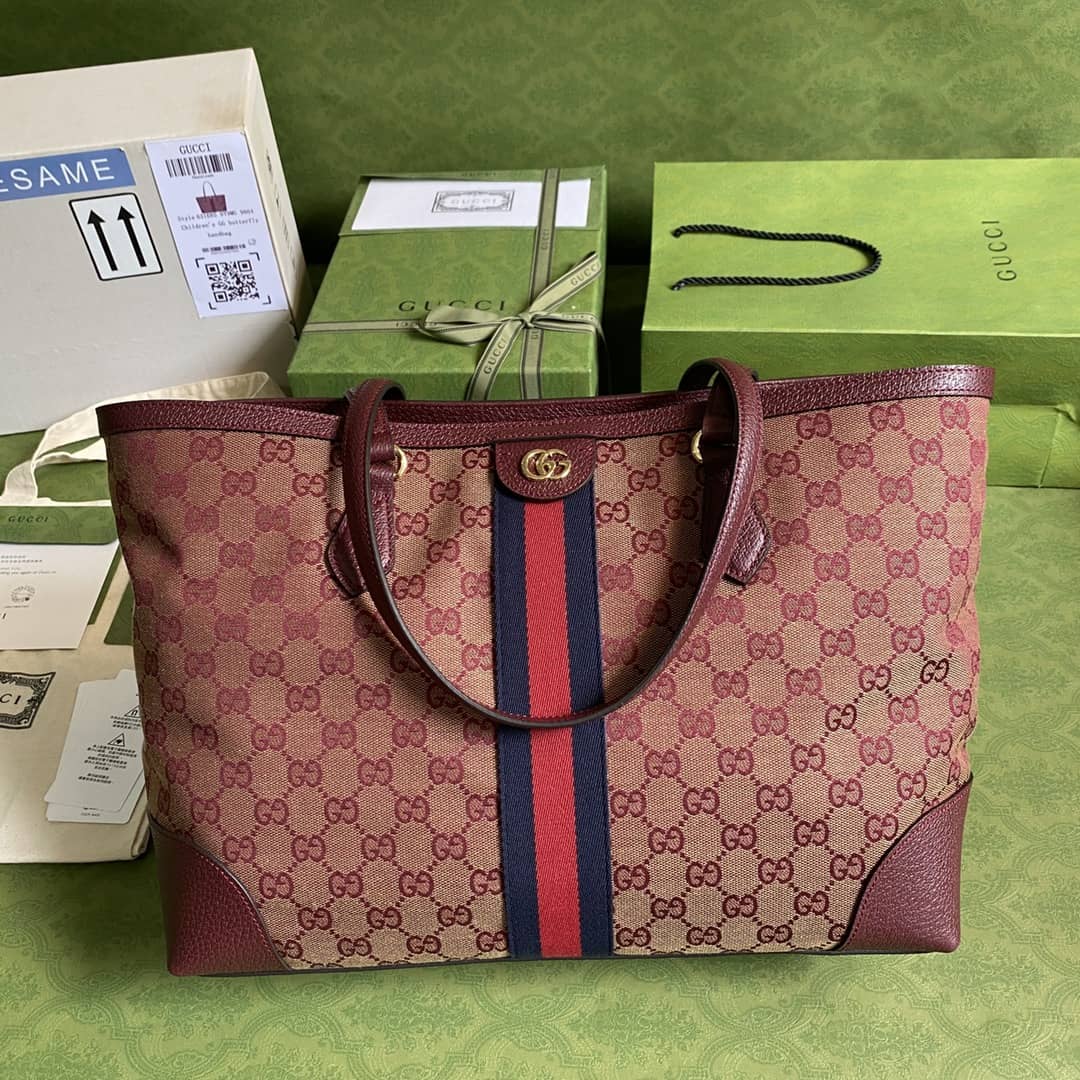 Gucci Ophidia GG Medium Tote Replica 631685 - DEEPREPS