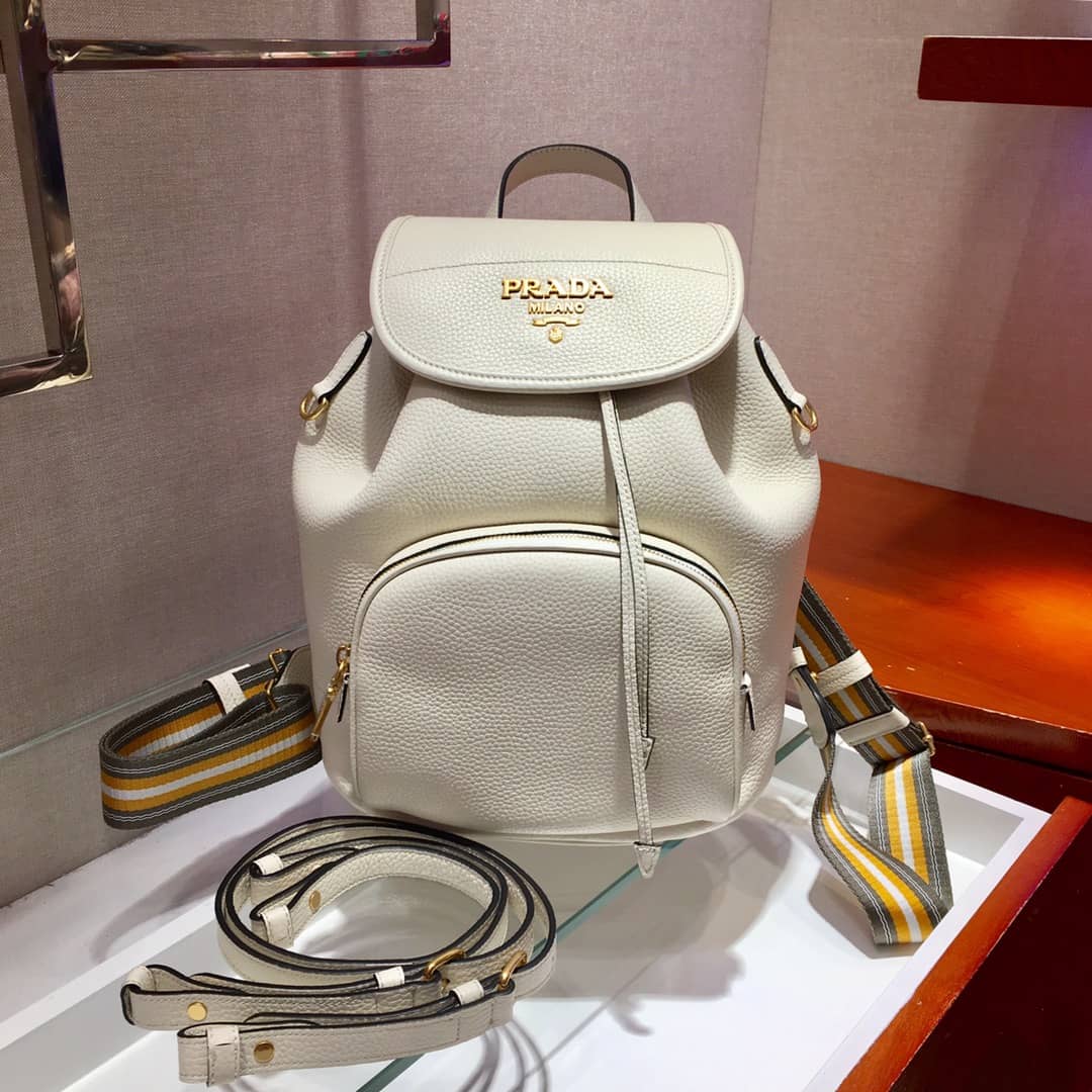 Prada Backpack Dupe Calf Leather Leather - DEEPREPS