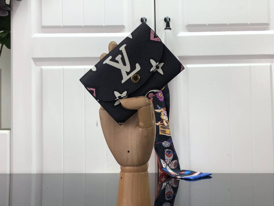 Louis Vuitton Dupe Purses Monogram Rosalie Coin Porto  Black M80755 - DEEPREPS