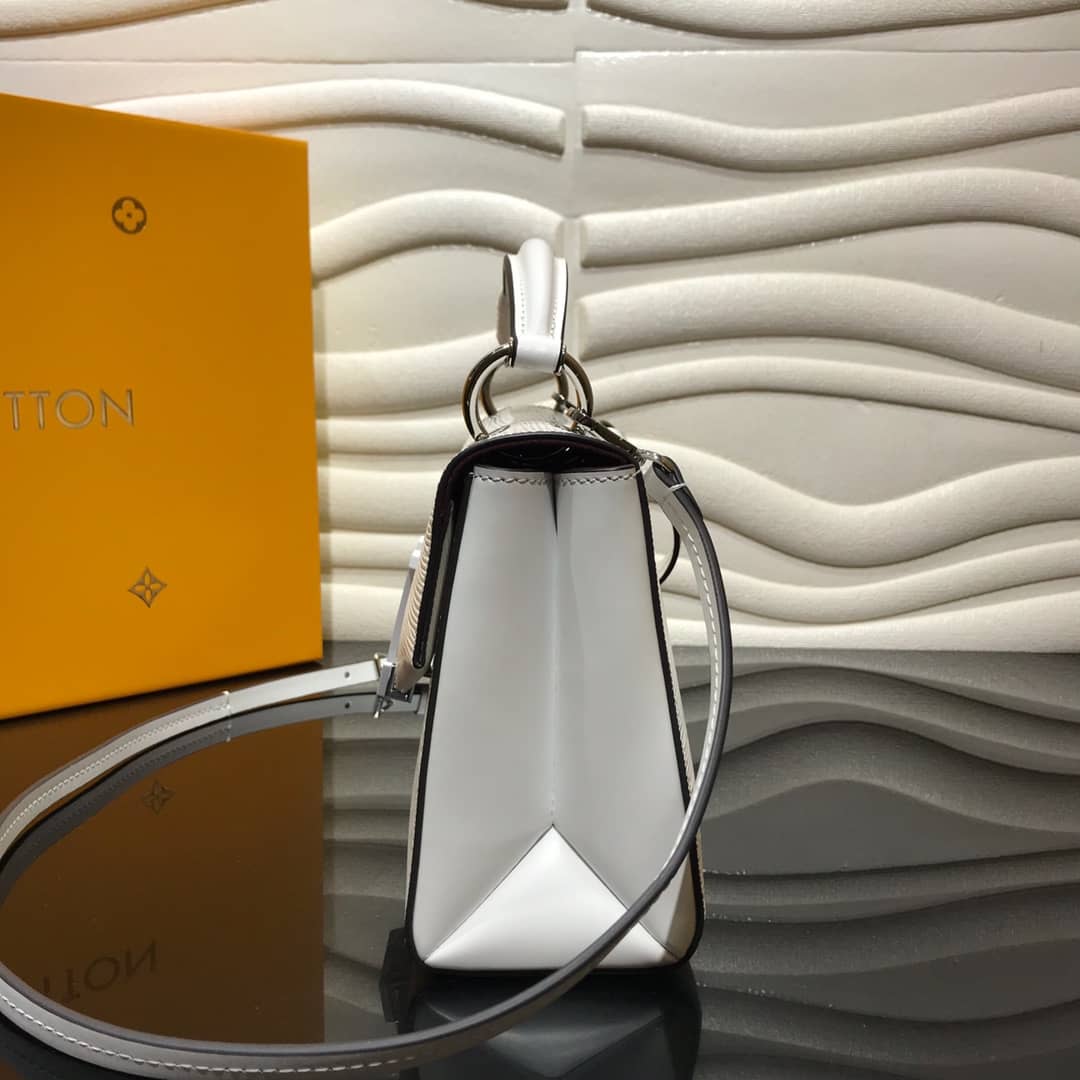 Louis Vuitton Grenelle Pochette Epi Leather Replica Shoulder Bag White M55977 - DEEPREPS