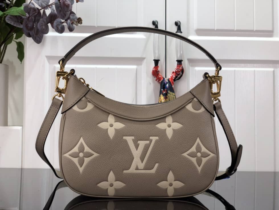Louis Vuitton Bagatelle BB Monogram Empreinte Brown White M46091 Replica Hobo - DEEPREPS