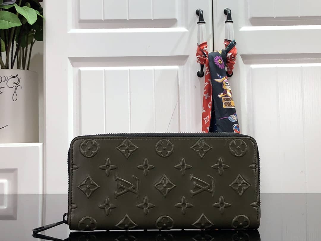 Louis Vuitton Wallet Dupe Zippy Veltical Monogram Seal M80505 - DEEPREPS