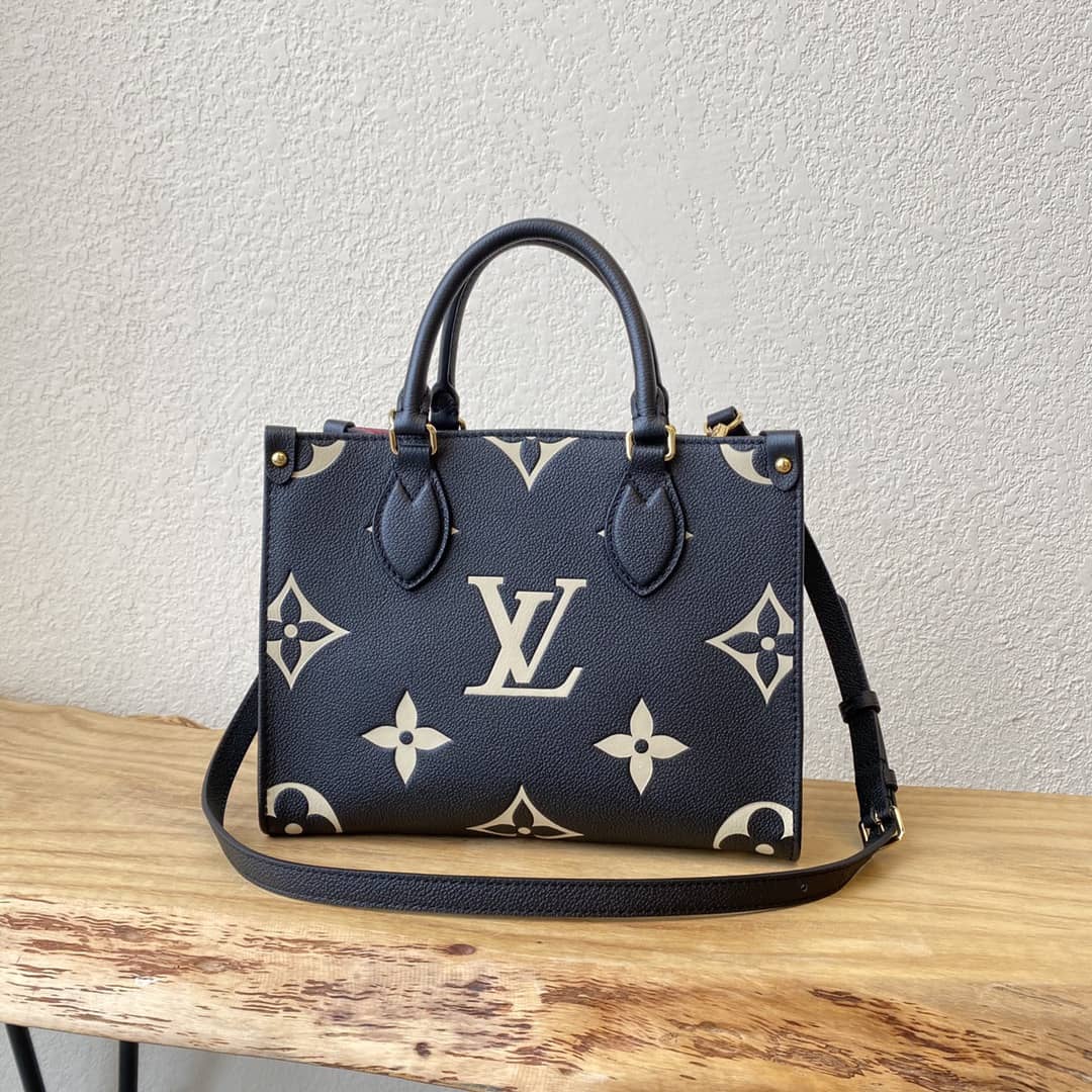 Louis Vuitton Mini Onthego Tote Replica Black M45560 - DEEPREPS