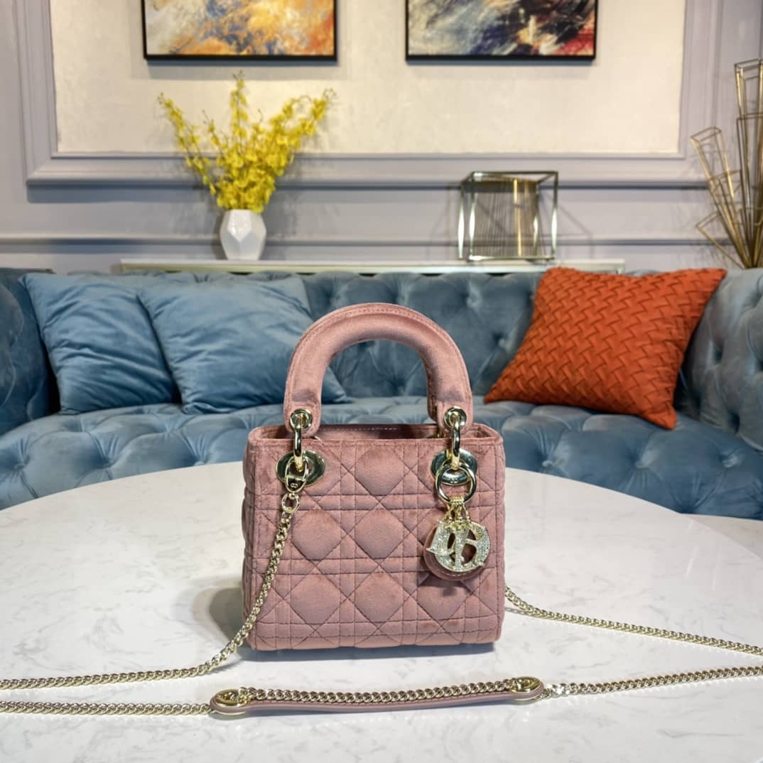 Christian Dior Lady 17CM Replica Bag - DEEPREPS