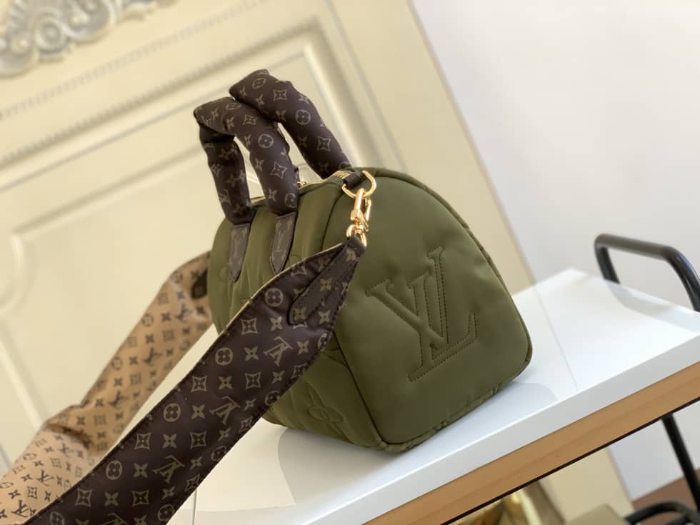 Louis Vuitton Replica Bags Speedy Bandouliere 25 Green M59009 - DEEPREPS