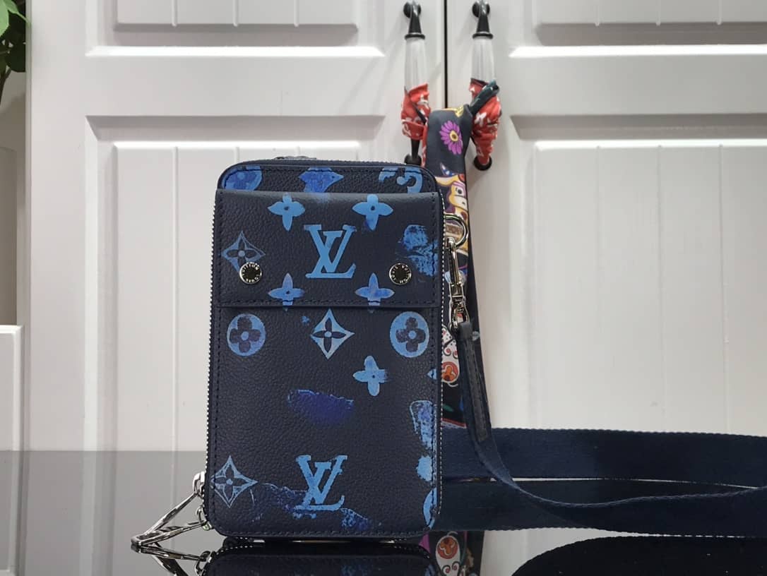 Louis Vuitton Watercolor Monogram Phone Pouch Replica M80466 - DEEPREPS