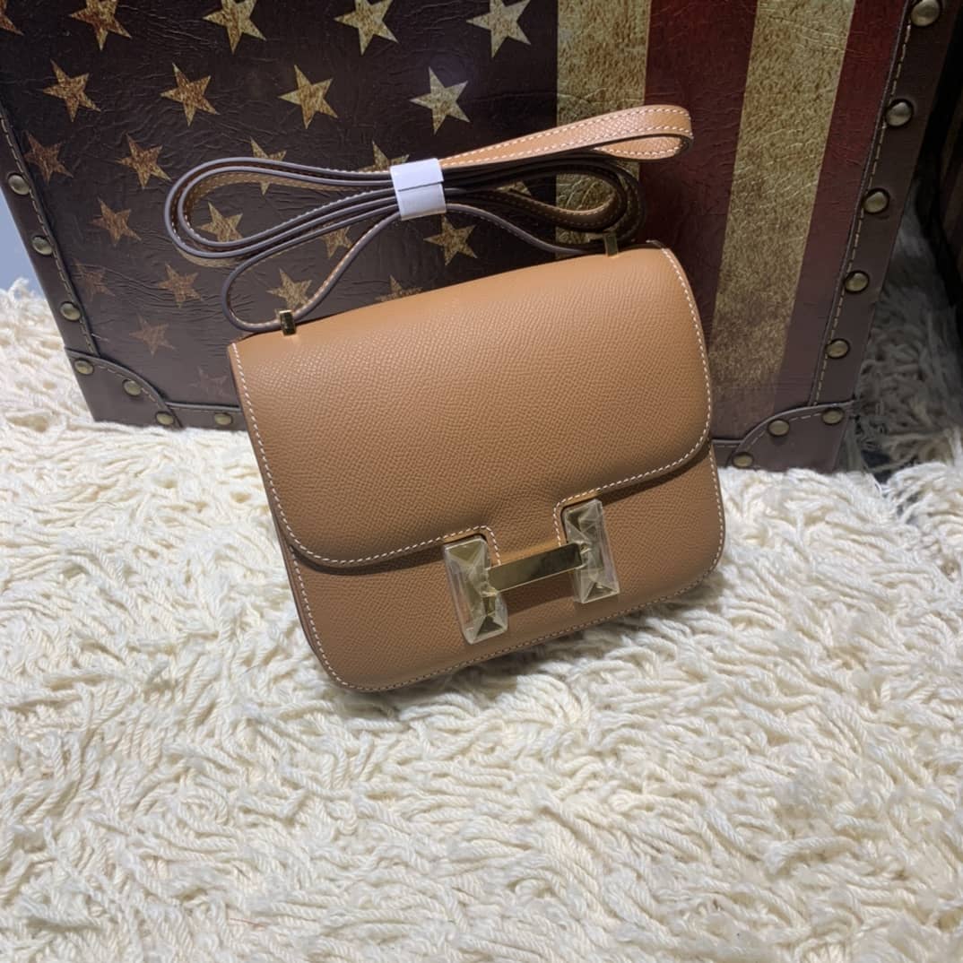 Hermes Replica Constance Bag 18CM Epsom Leather - DEEPREPS