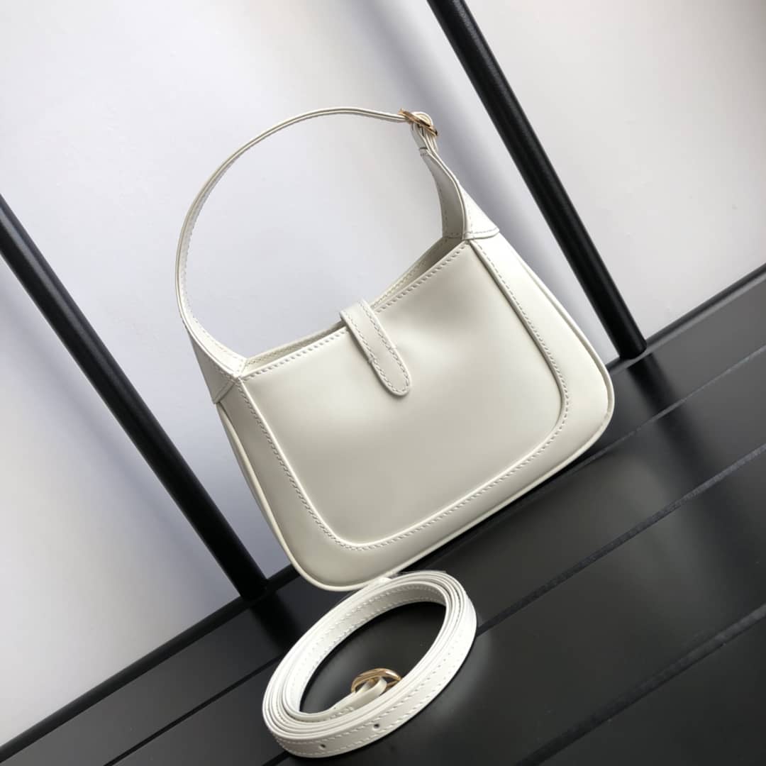 Gucci Jackie 1961 Mini Shoulder Bag Replica White 637092 - DEEPREPS