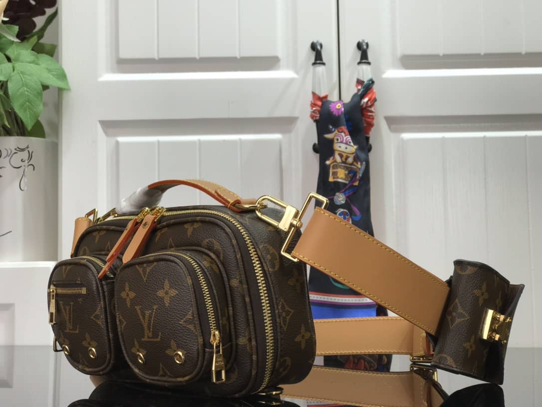 Best Replica Louis Vuitton Monogram Geronimos Utility Crossbody Bag Replica M45672(ColaReps) - DEEPREPS