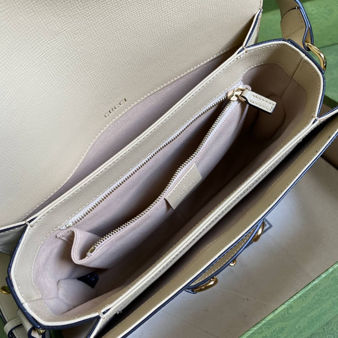 Gucci 1955 Horsebit Supreme Shoulder Bag Replica 602204 - DEEPREPS