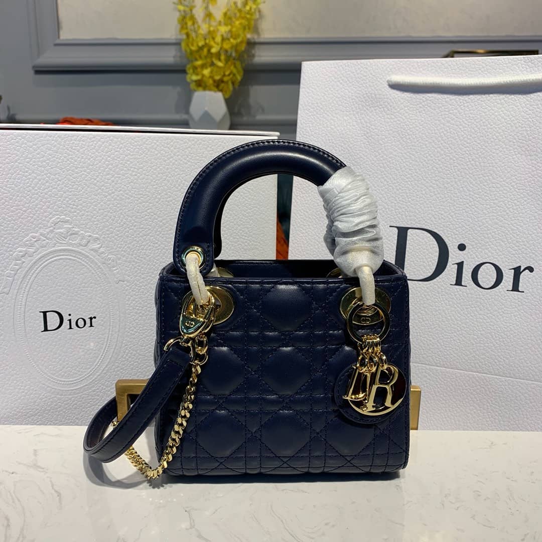 Christian Dior Lady Dior 17CM Replica Bag - DEEPREPS