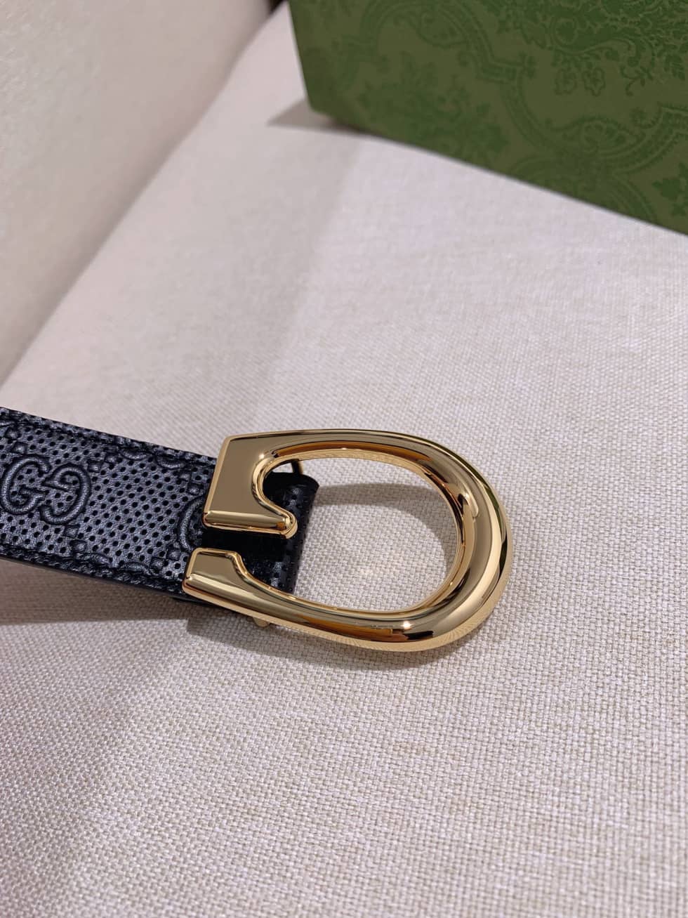 Fake Gucci Logo Belt 30mm - DEEPREPS