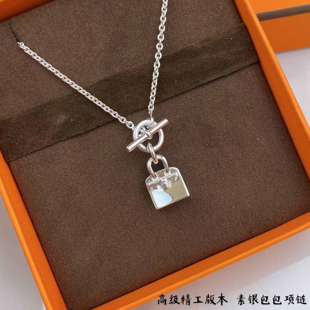 Wholesale Hermes Logo Necklace - DEEPREPS