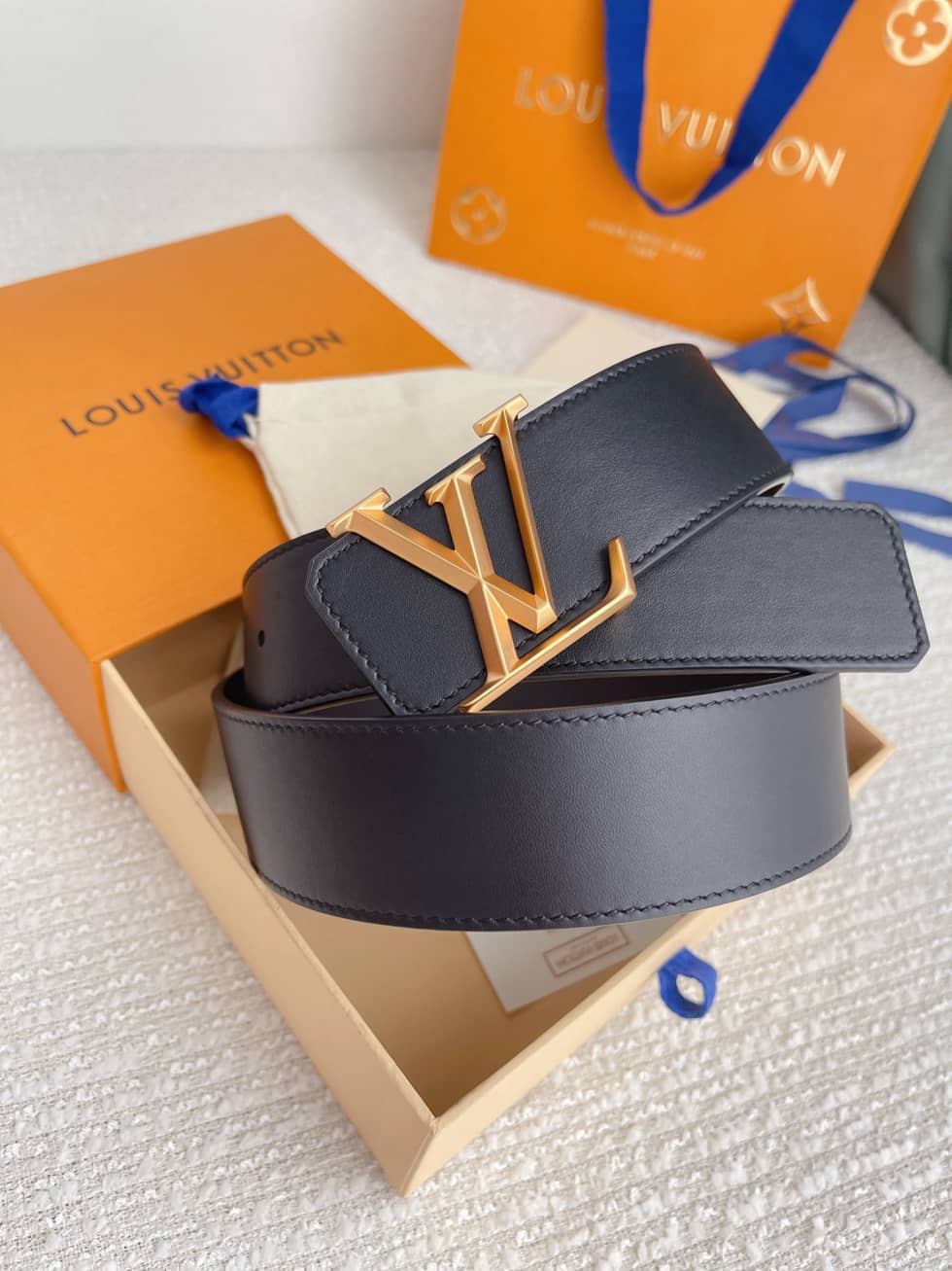 7 Star Louis Vuitton Leather Belt 40mm - DEEPREPS