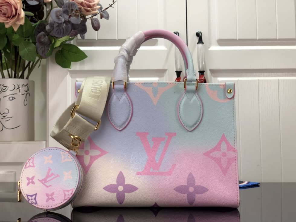 Louis Vuitton Onthego PM Sunrise Pastel M59856 Replica Tote - DEEPREPS
