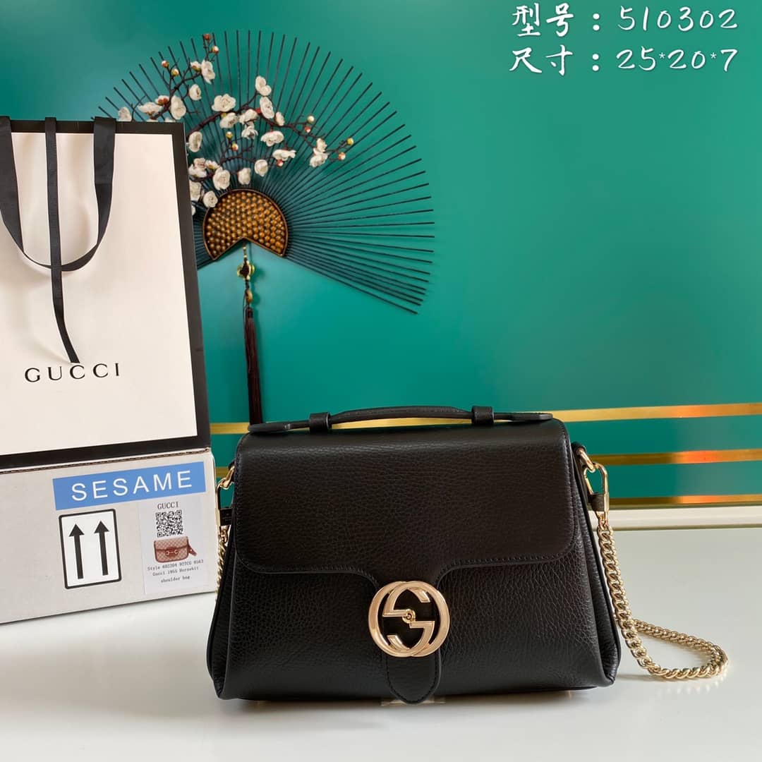 Gucci Interlocking G Chain Shoulder Bag Replica 510302 - DEEPREPS