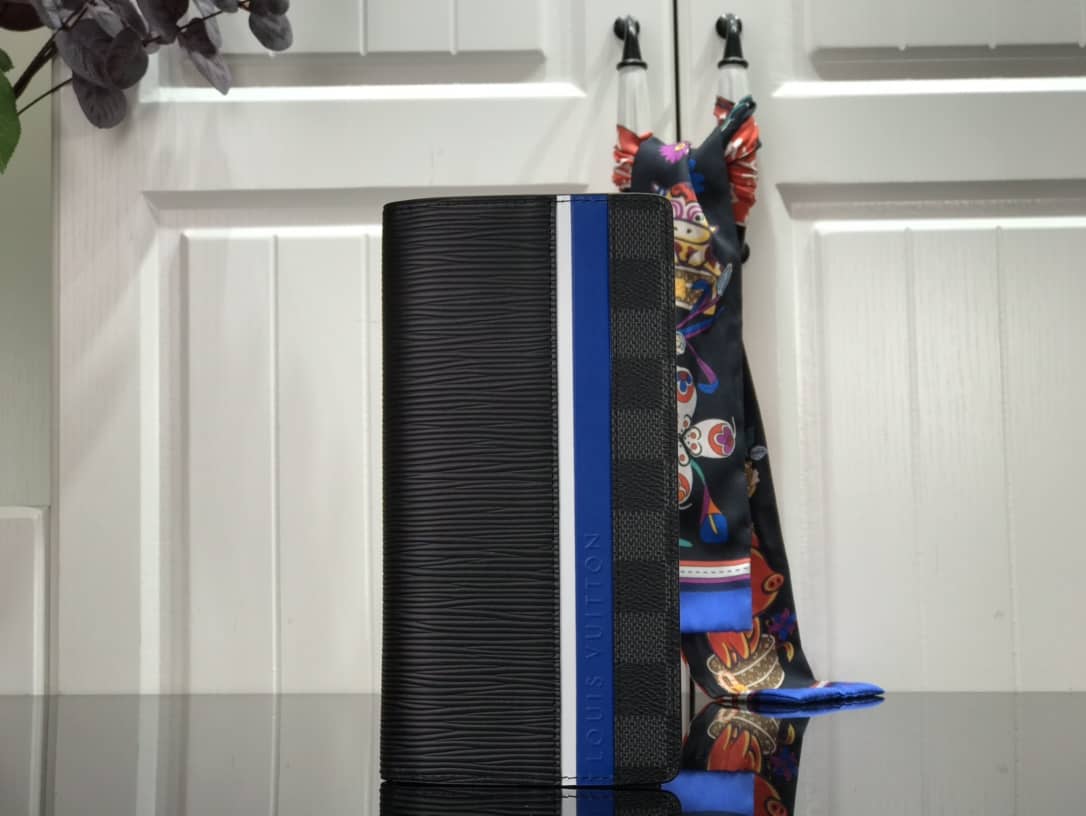 Louis Vuitton Wallet Dupe Zippy Epi Damier Graphite M69539 - DEEPREPS