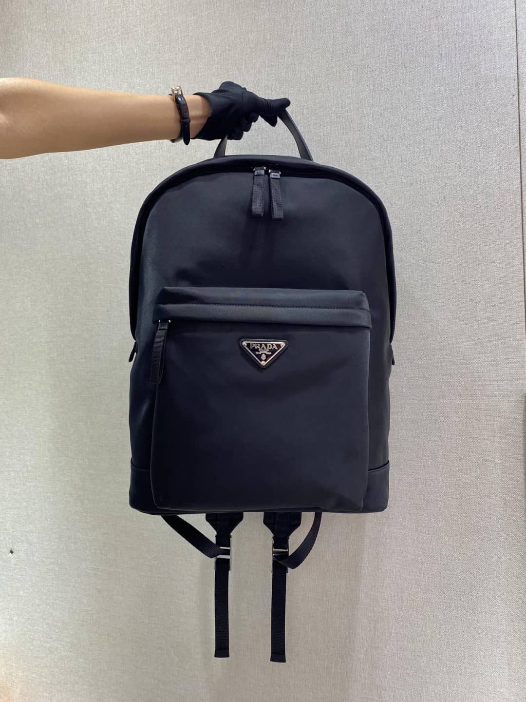 Prada Backpack Dupe Tessuto Zainetto Nylon Leather - DEEPREPS
