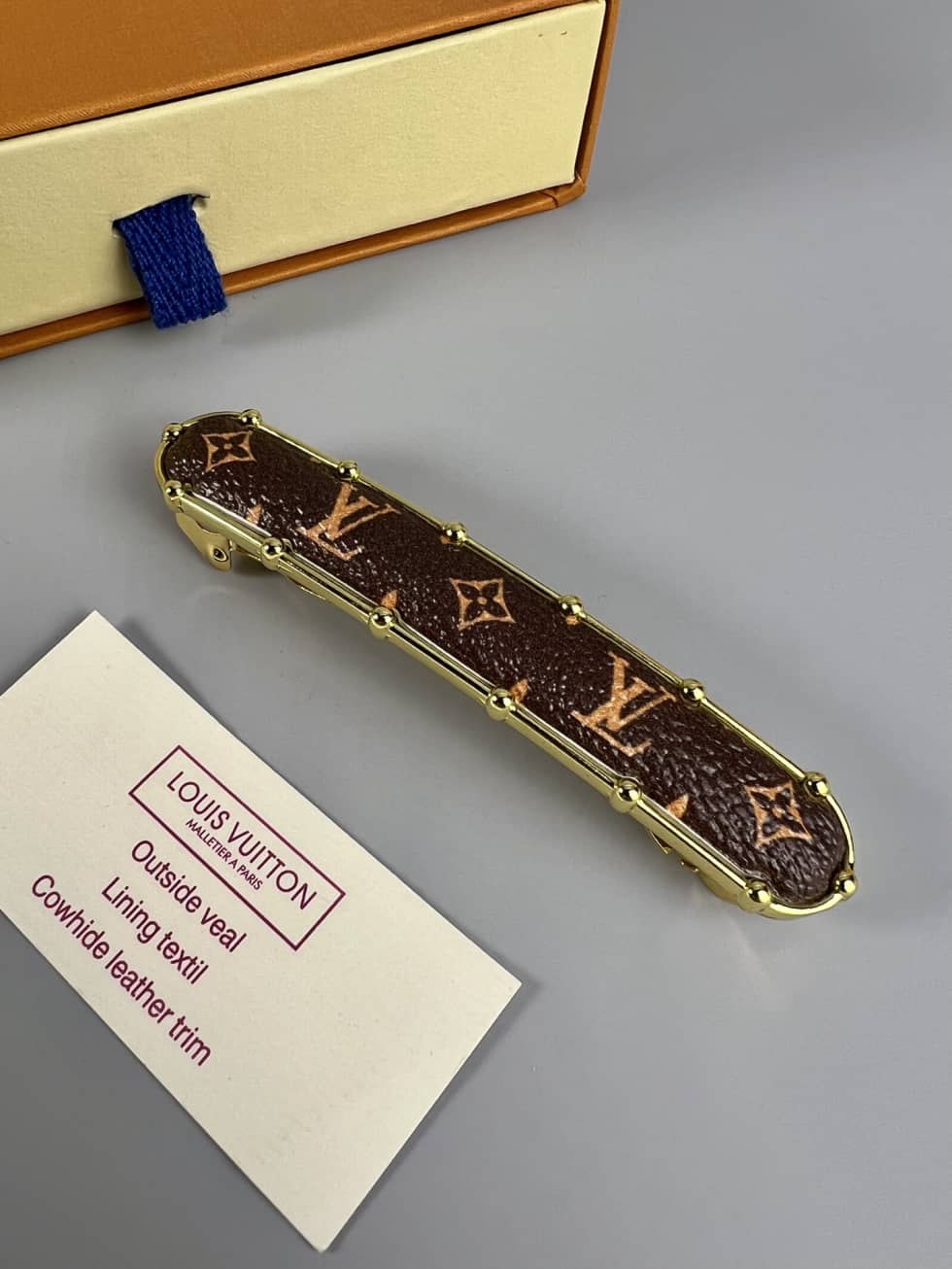 Fake Louis vuitton Logo Hair Pin - DEEPREPS