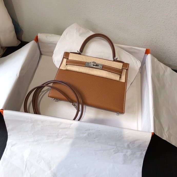 Hermes Kelly Dupe 20 Epsom Leather Replica Bag - DEEPREPS