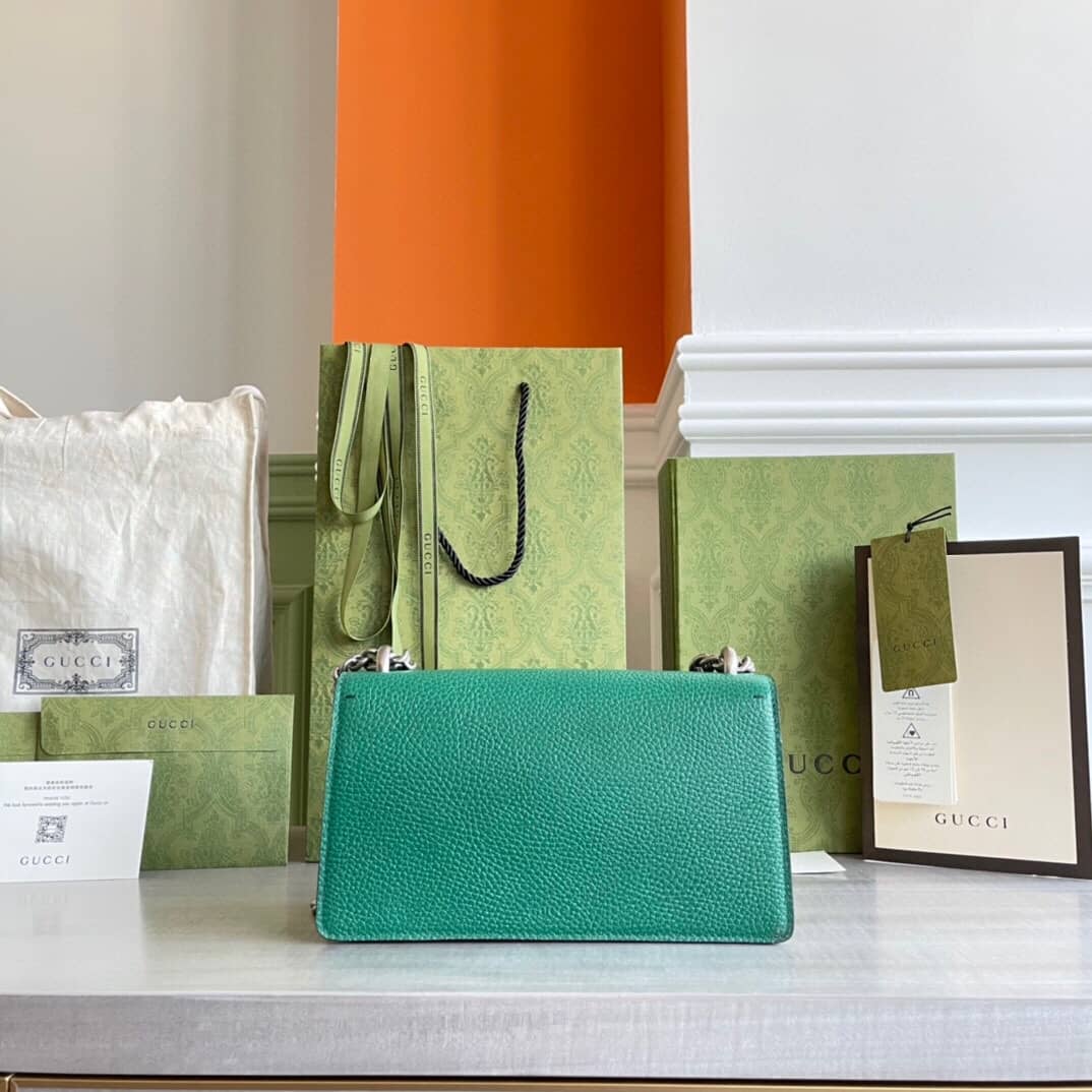 Gucci GG Dionysus Small Shoulder Bag Replica Green 499623 - DEEPREPS