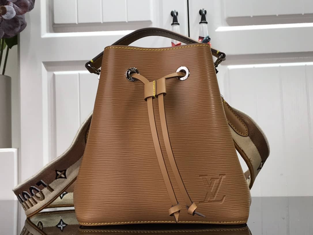 Louis Vuitton Neonoe BB Replica Bucket Bag Brown M57691 - DEEPREPS
