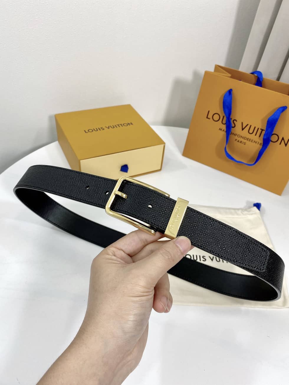 Designer Louis Vuitton Classic Belt 35mm - DEEPREPS