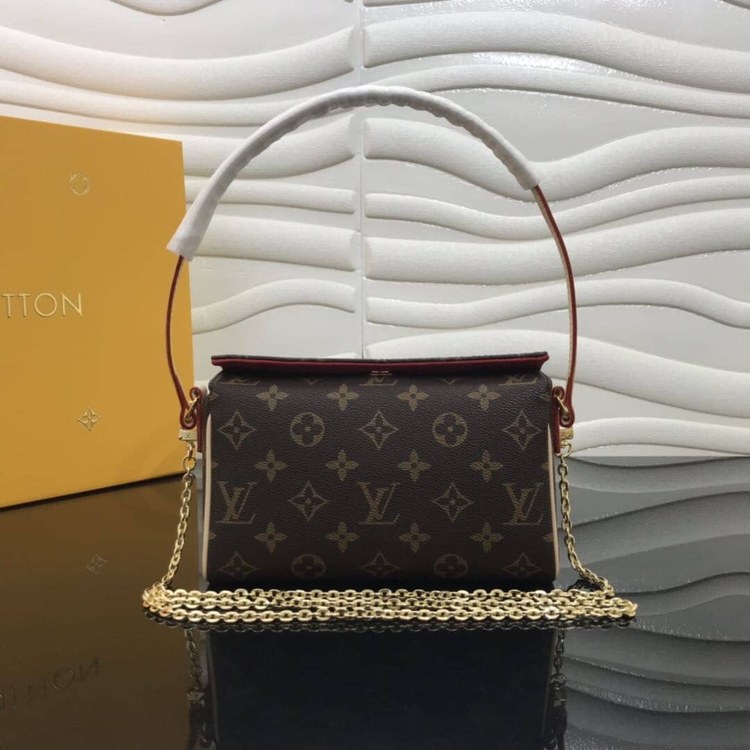 Louis Vuitton Monogram Recital Replica Leather Shoulder Bag M51900 - DEEPREPS