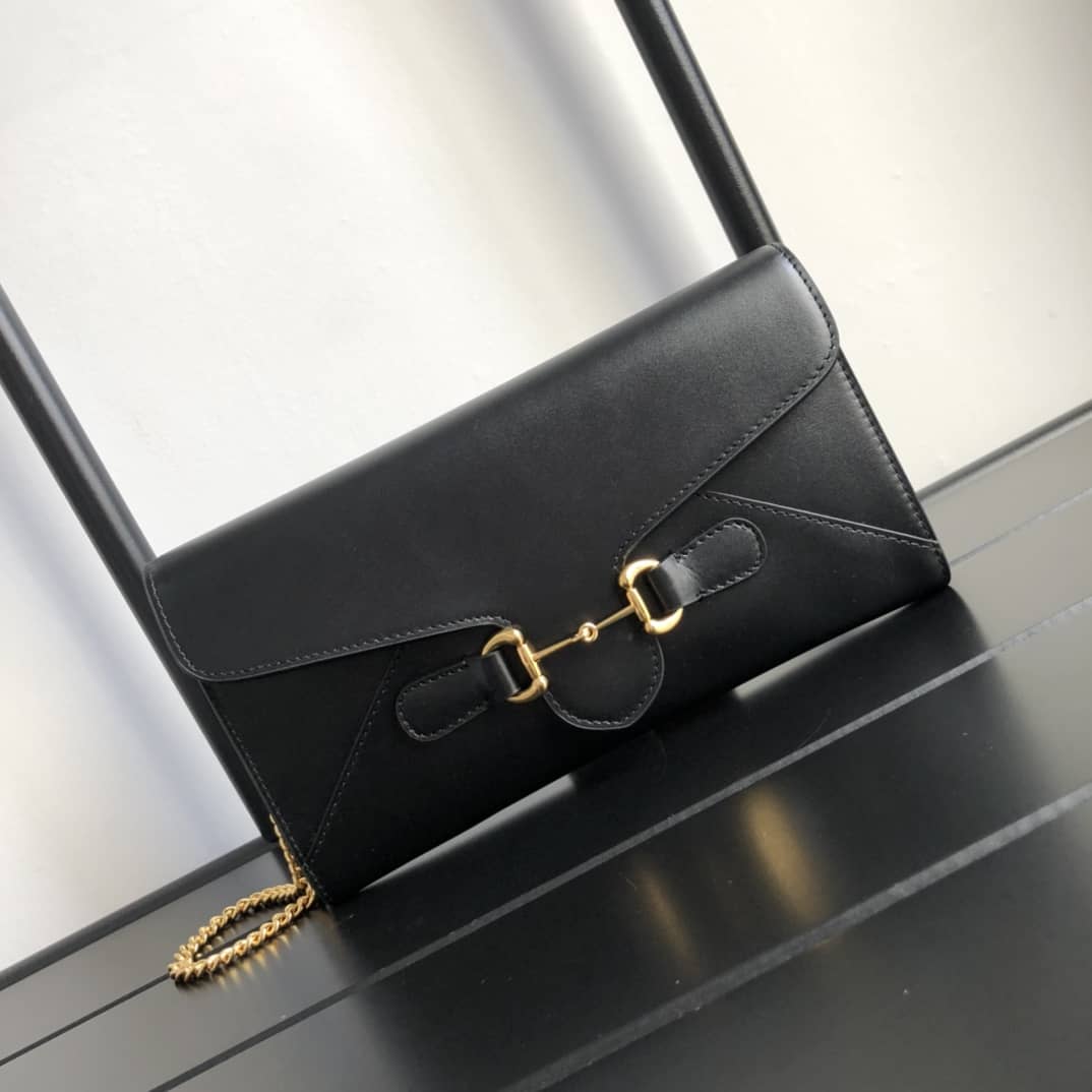 Gucci Horsebit Bag Dupe 1955 Wallet With Chain Bag Replica 614381 - DEEPREPS