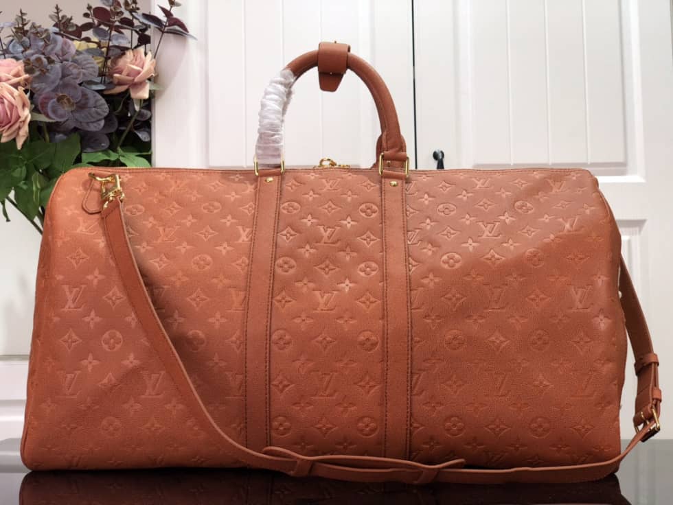 LV Duffle Bag Replica x NBA Keepall Bandouliere 55 M57973 - DEEPREPS