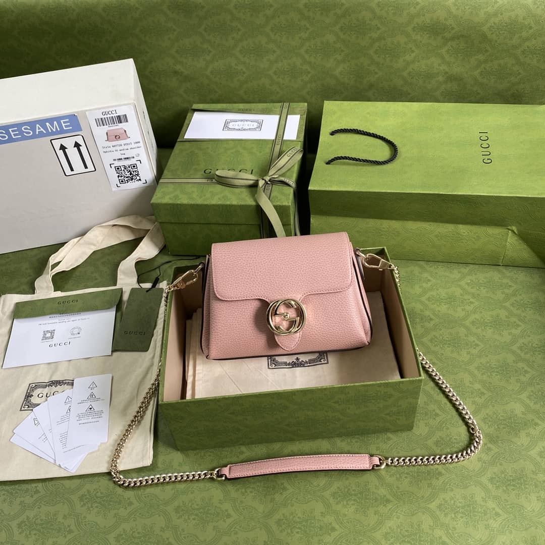 Gucci Single Chain Messenger Shoulder Bag Replica 607720 - DEEPREPS