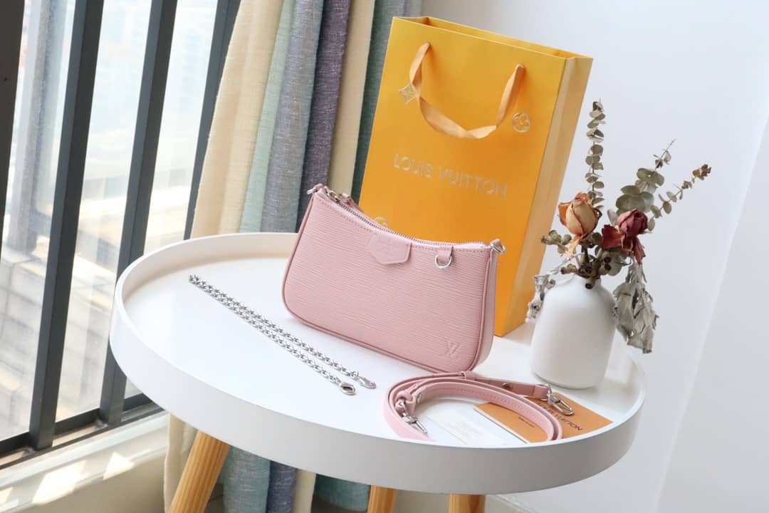 Louis Vuitton Easy Pouch 2way Epi Replica Crossboy Bag Pink M80483 - DEEPREPS